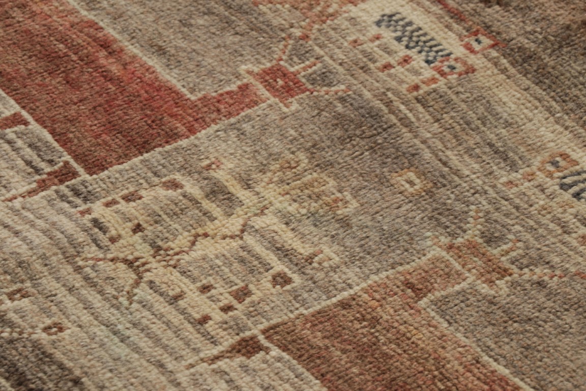 Vintage Gabbeh Geometric Rug