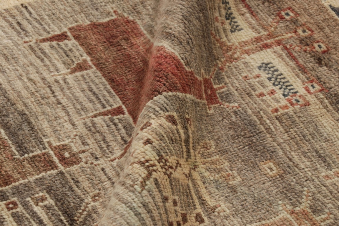 Vintage Gabbeh Geometric Rug