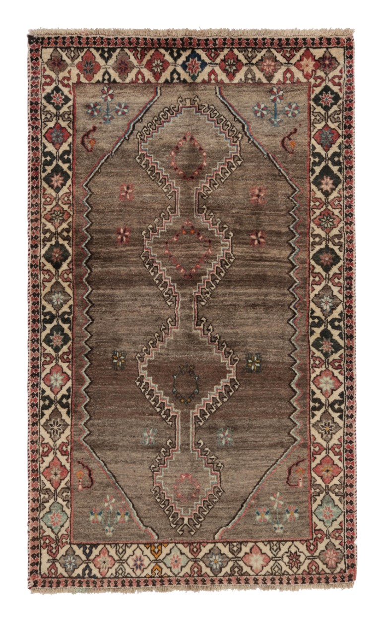 Vintage Gabbeh Geometric Rug