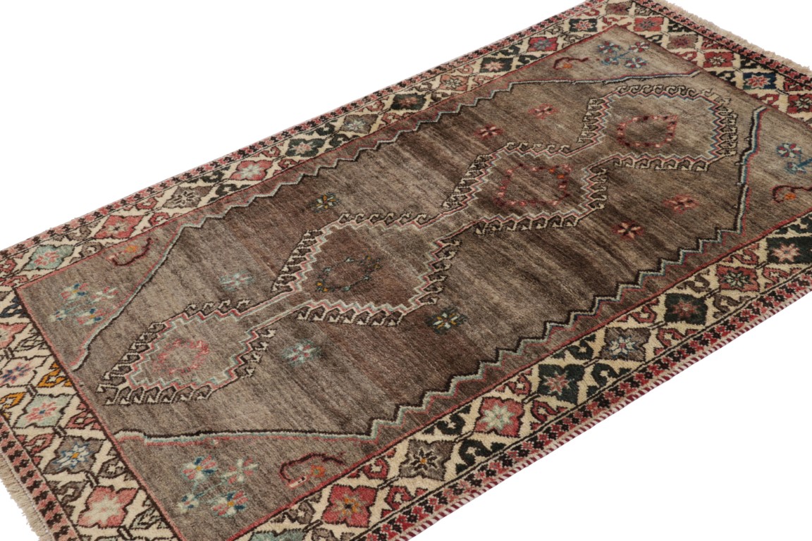 Vintage Gabbeh Geometric Rug