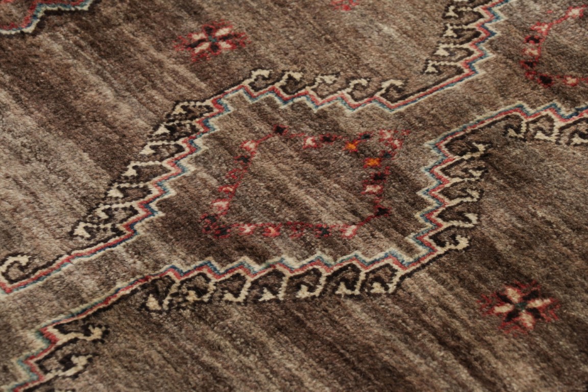Vintage Gabbeh Geometric Rug