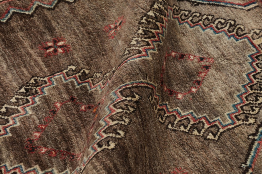 Vintage Gabbeh Geometric Rug