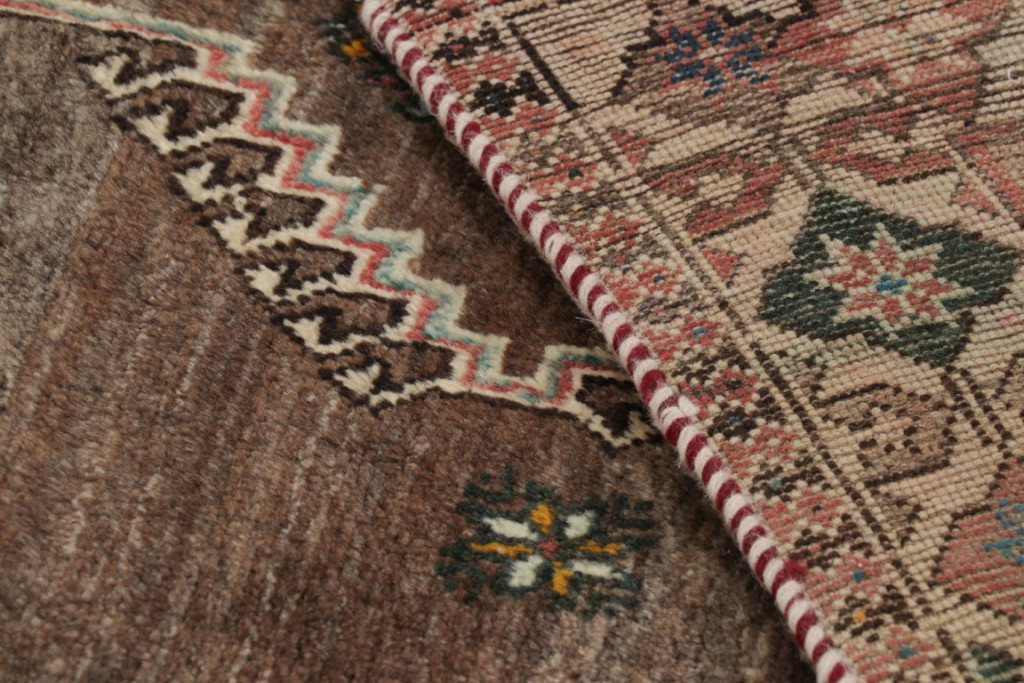 Vintage Gabbeh Geometric Rug