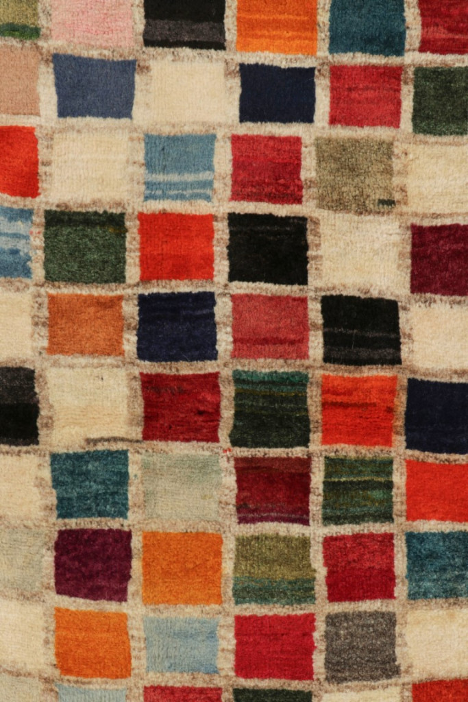 Vintage Gabbeh Geometric Rug