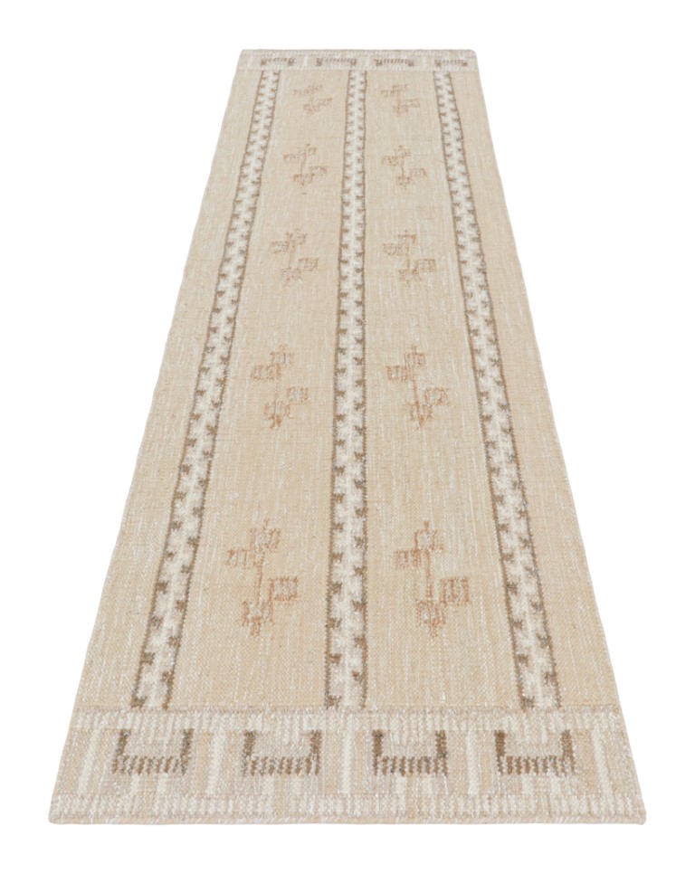 Scandinavian Geometric Runner Rug