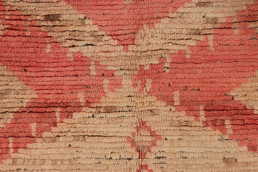 Vintage Moroccan Geometric Rug