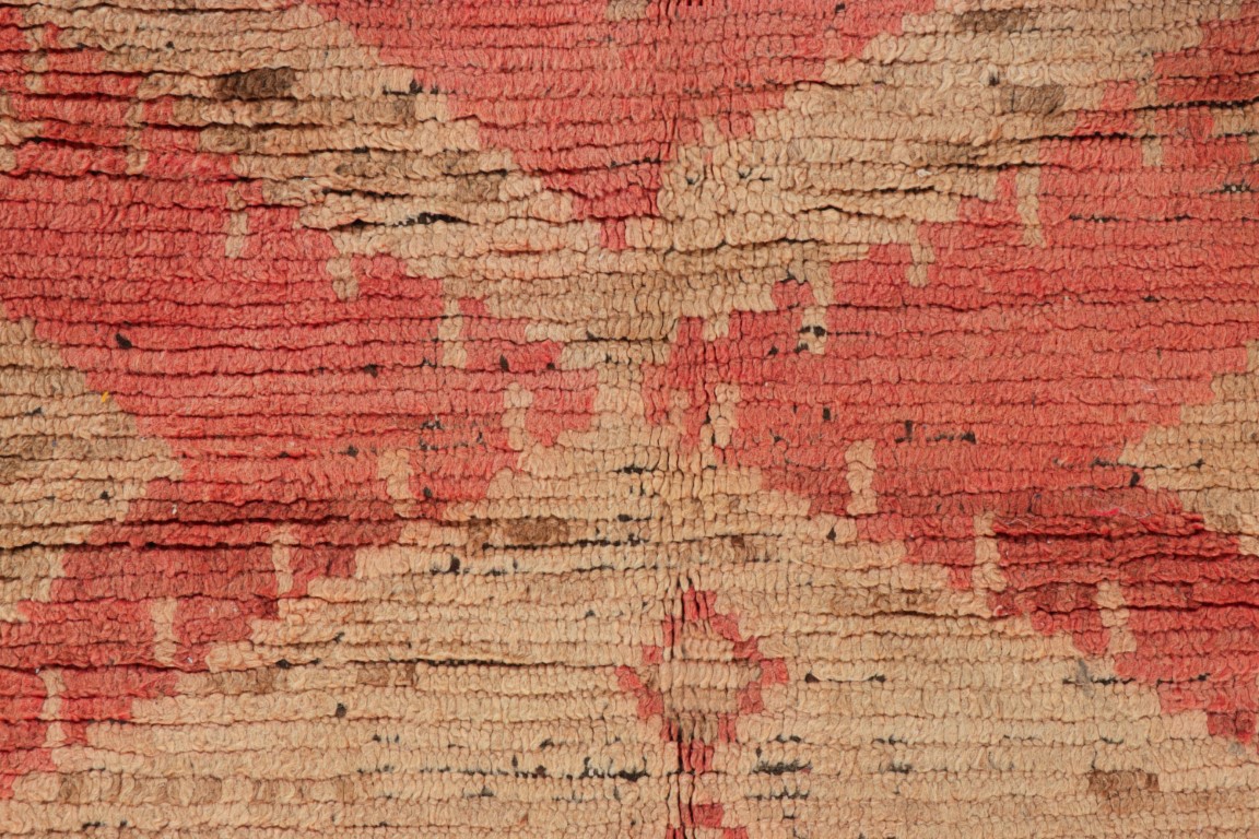 Vintage Moroccan Geometric Rug