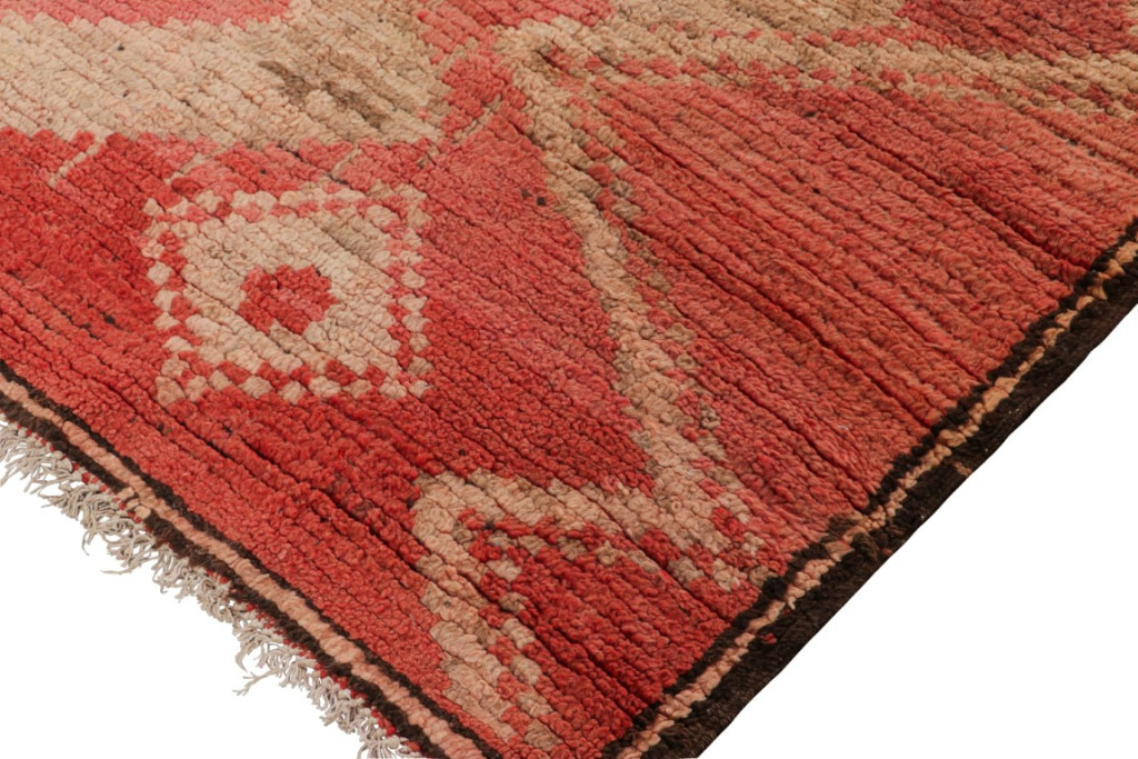 Vintage Moroccan Geometric Rug