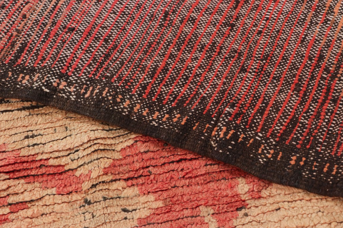 Vintage Moroccan Geometric Rug