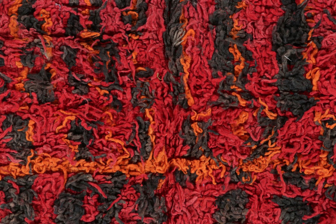 Vintage Moroccan Abstract Rug
