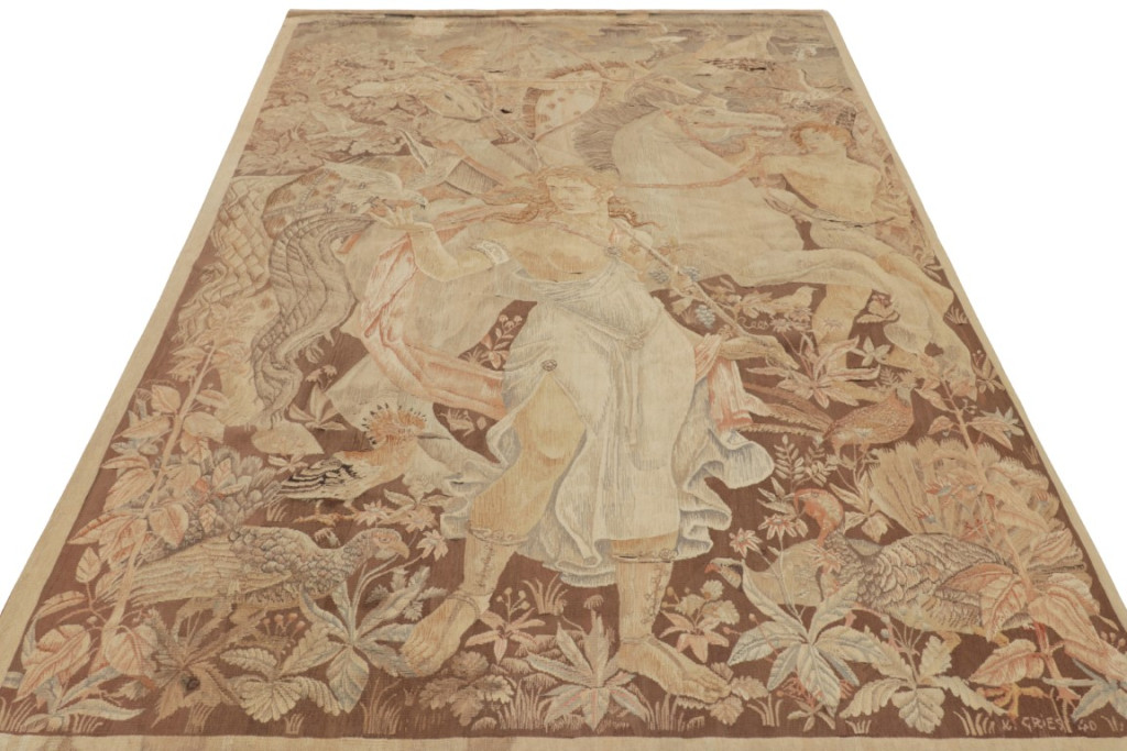 Antique Karl Gries Tapestry