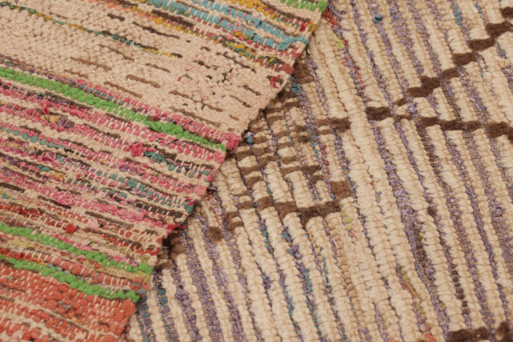 Vintage Moroccan Geometric Rug