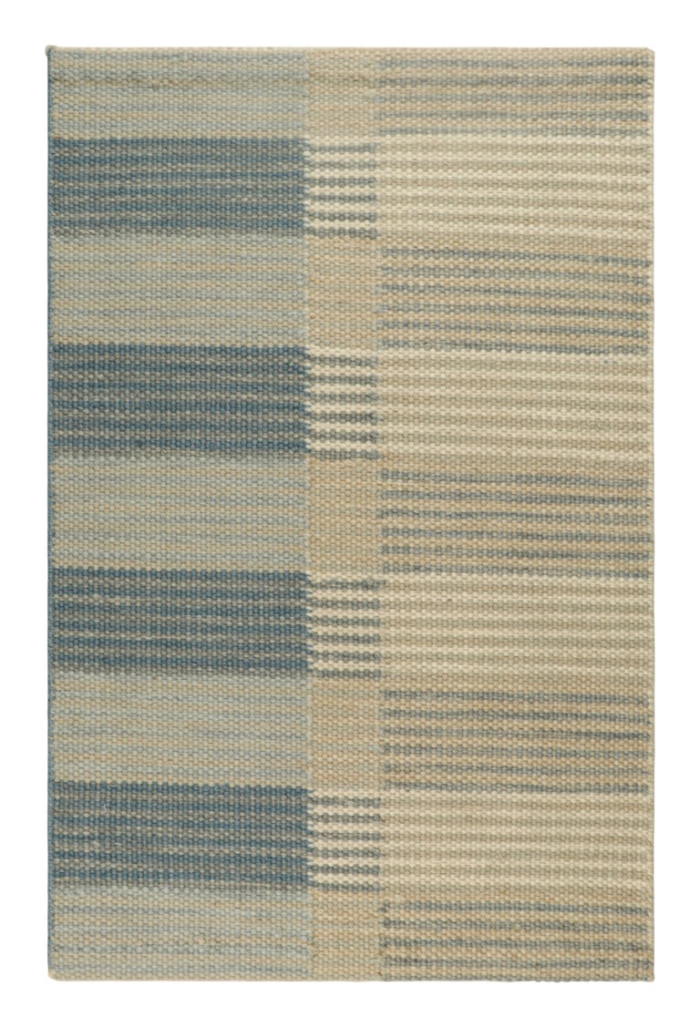 Swedish Flatweave Scandinavian Custom Rug Sample, Geometric