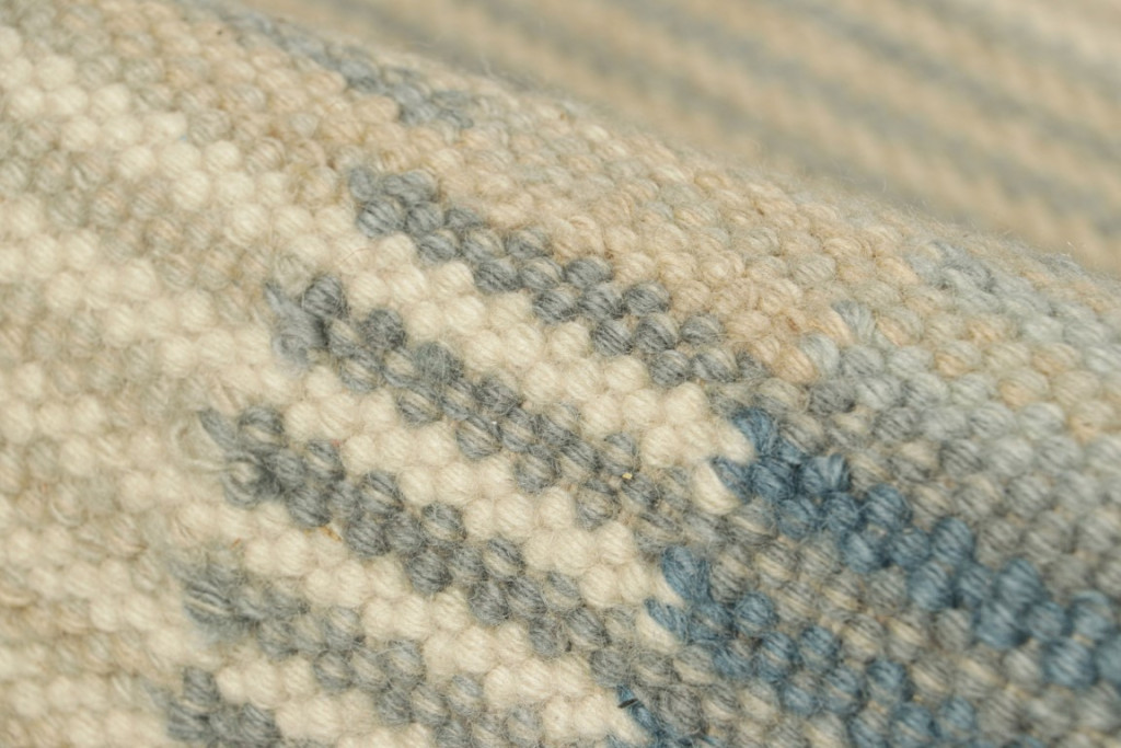 Swedish Flatweave Scandinavian Custom Rug Sample, Geometric
