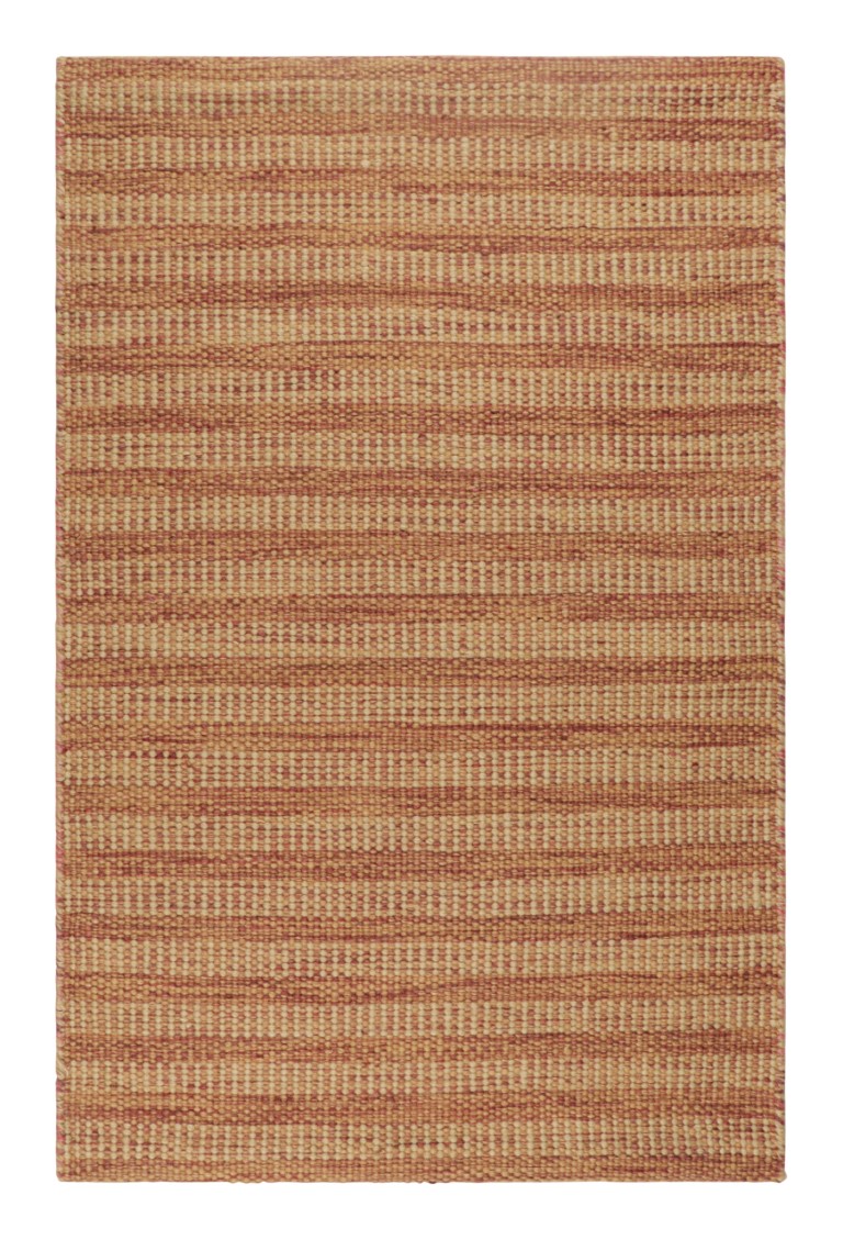 Scandinavian Flatweave Custom Rug Sample, Striped