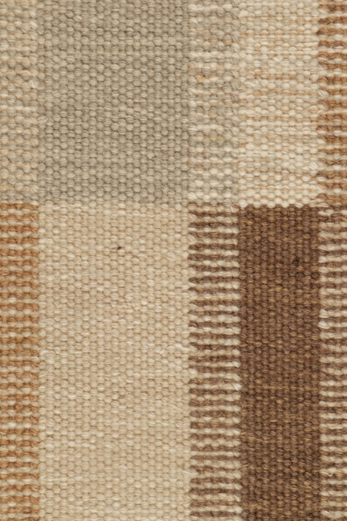 Swedish Flatweave Scandinavian Custom Rug Sample, Geometric