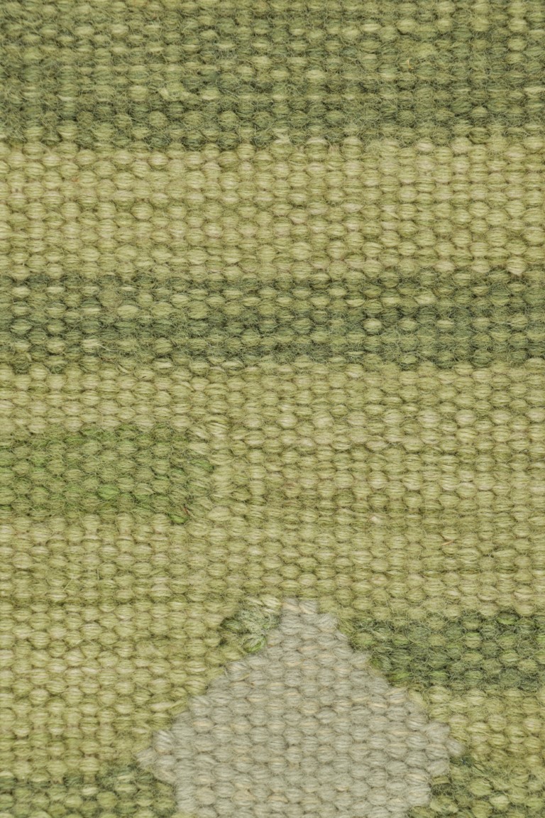 Swedish Flatweave Scandinavian Custom Rug Sample, Geometric