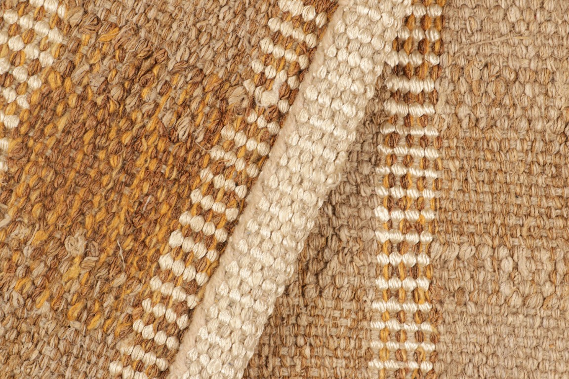 Swedish Flatweave Scandinavian Custom Rug Sample, Geometric