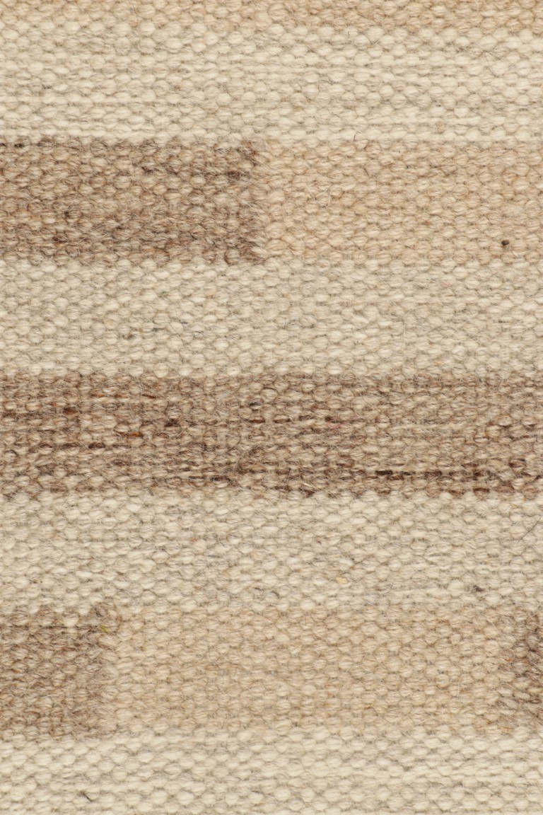 Scandinavian Flatweave Custom Rug Sample, Striped
