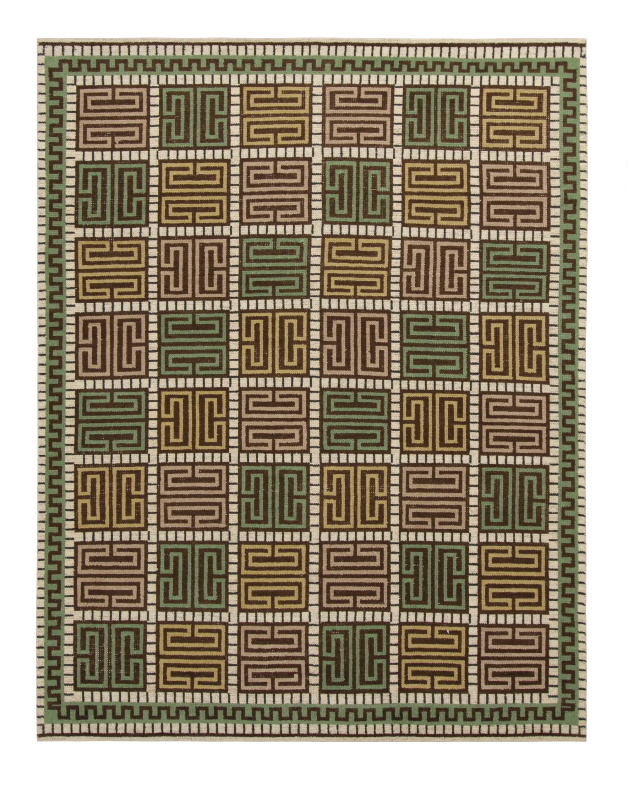 Swedish Scandinavian Geometric Rug