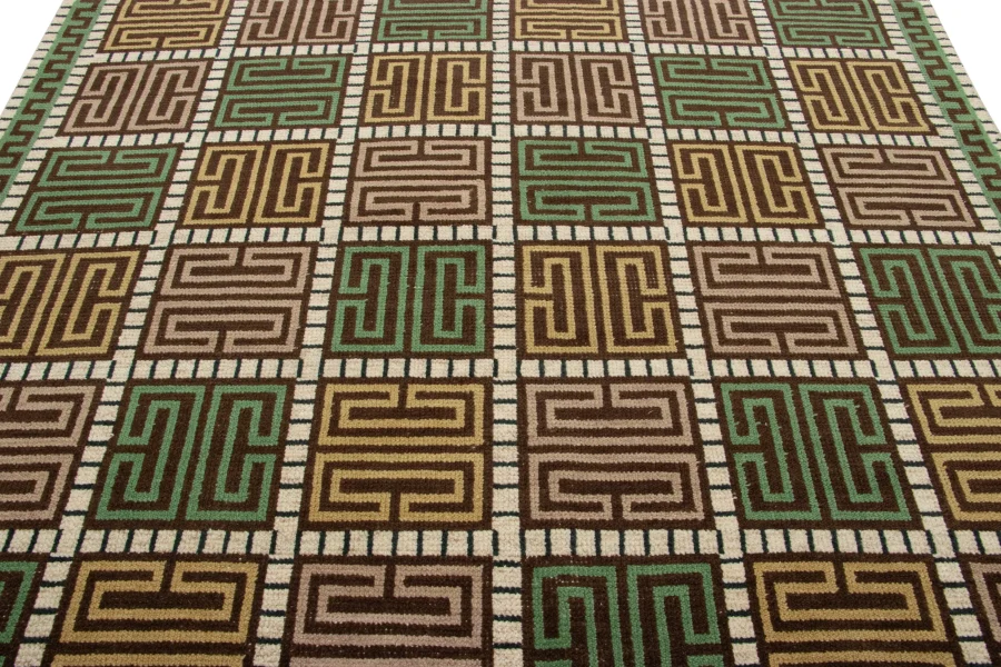 Swedish Scandinavian Geometric Rug