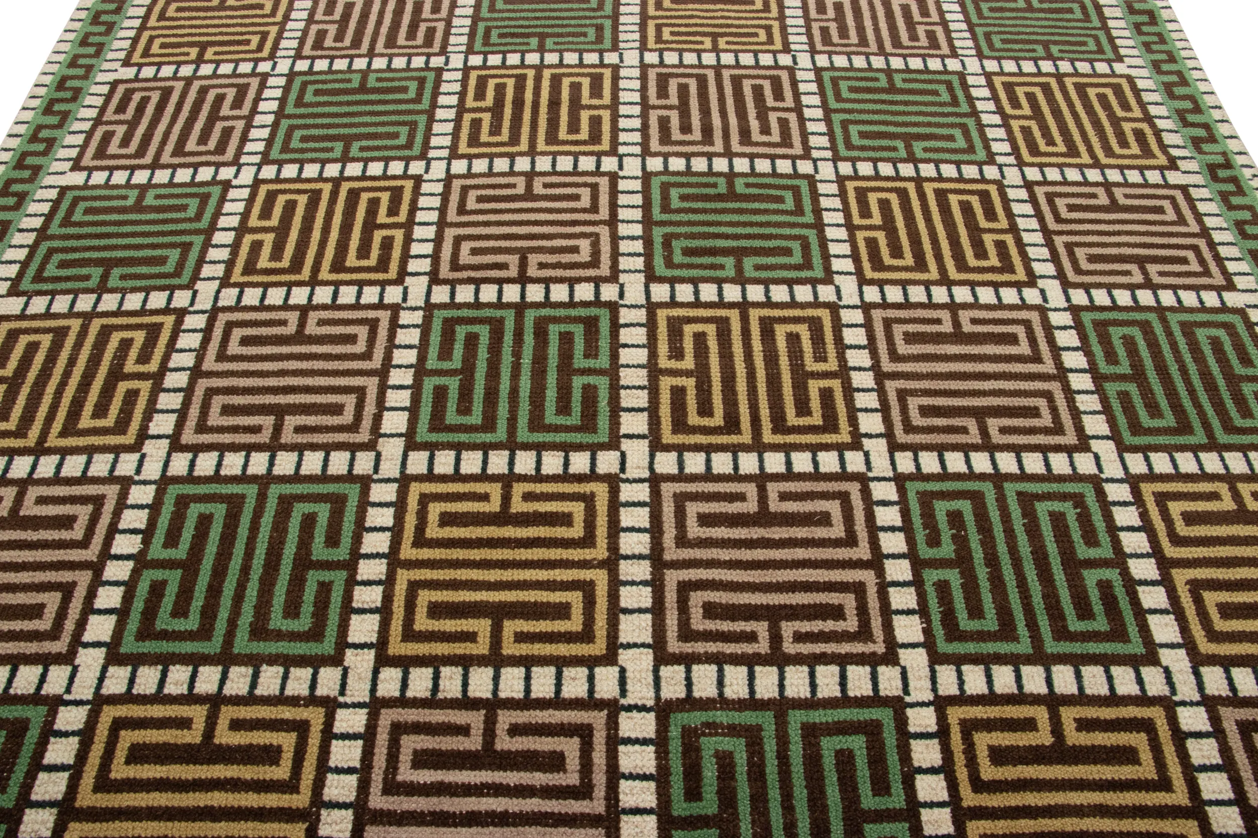 Swedish Scandinavian Geometric Rug