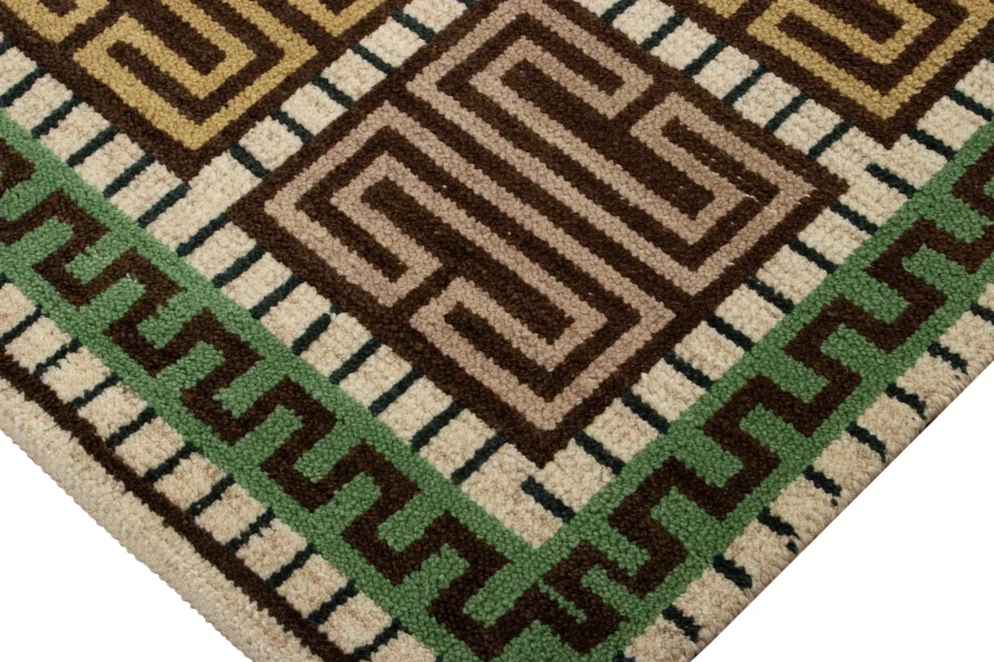 Swedish Scandinavian Geometric Rug