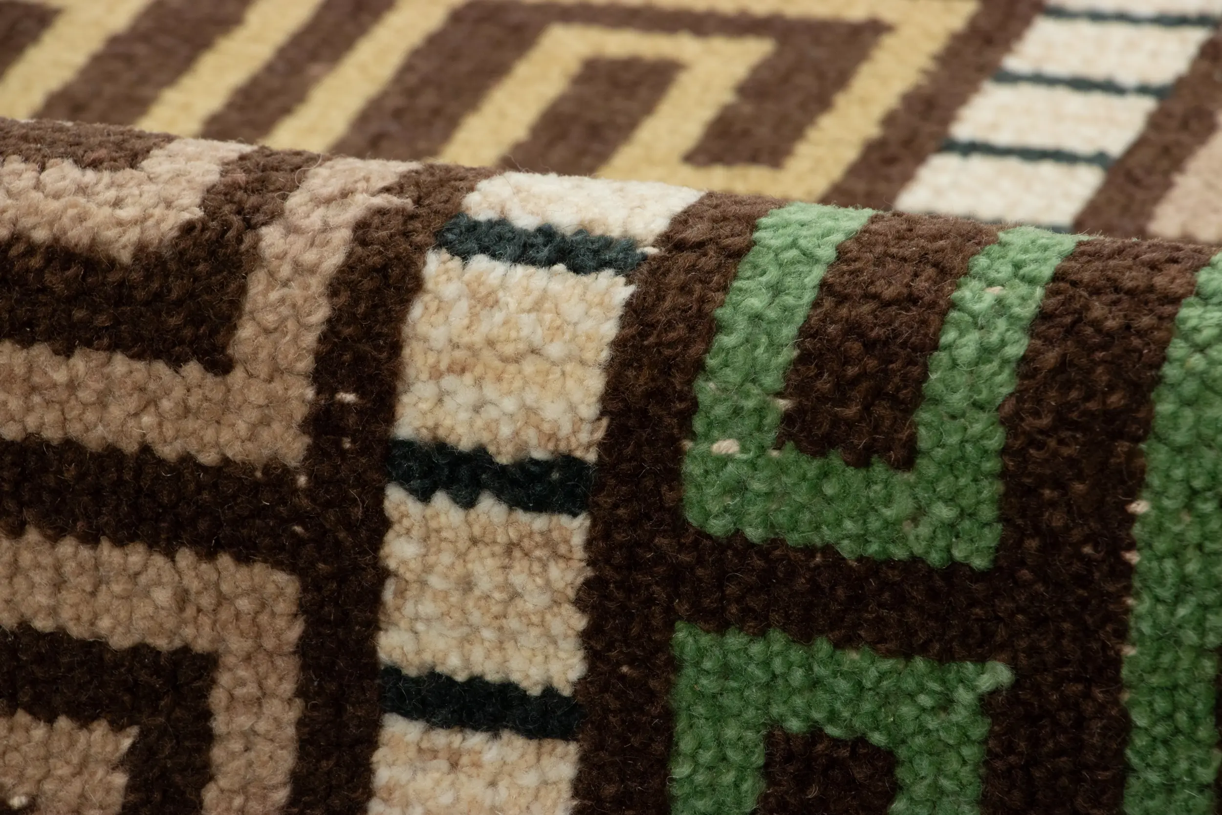 Swedish Scandinavian Geometric Rug