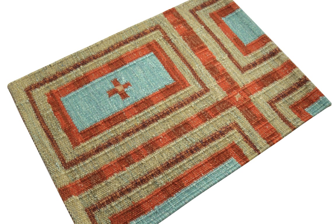 Scandinavian Flatweave Custom Rug Sample, Geometric