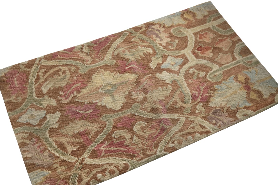 Aubusson Custom Rug Floral Sample