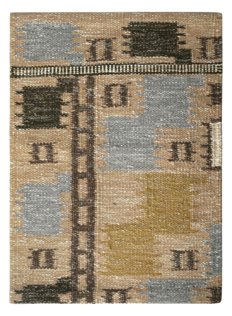 Scandinavian Flatweave Custom Rug Sample, Geometric