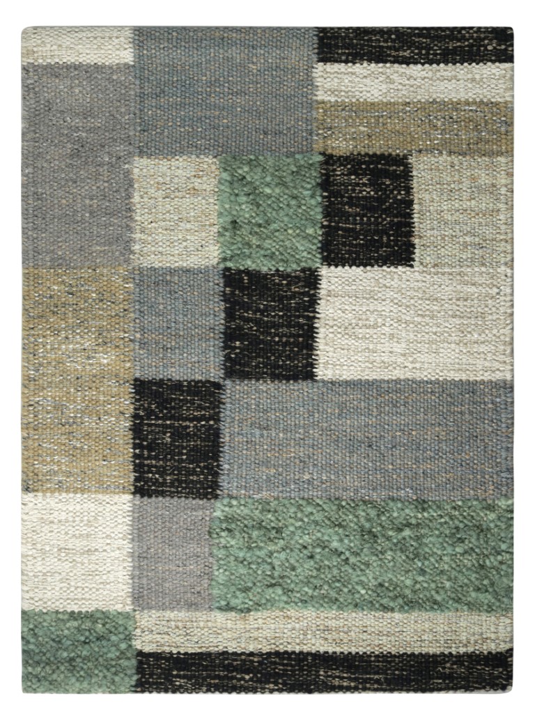 Scandinavian Flatweave Custom Rug Sample, Geometric