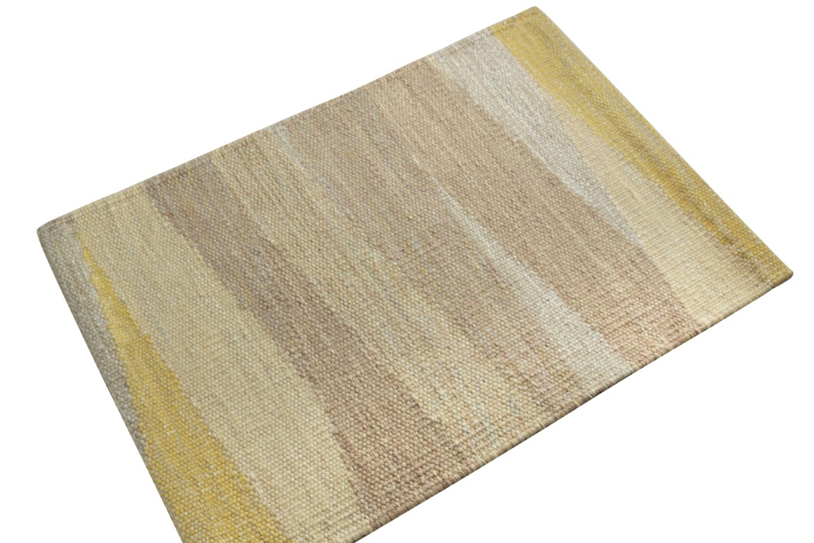 Scandinavian Flatweave Custom Rug Sample, Geometric
