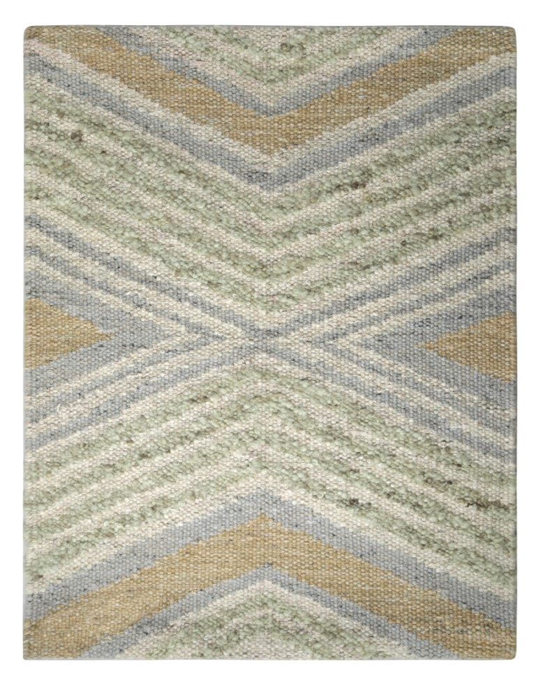 Scandinavian Flatweave Custom Rug Sample, Geometric