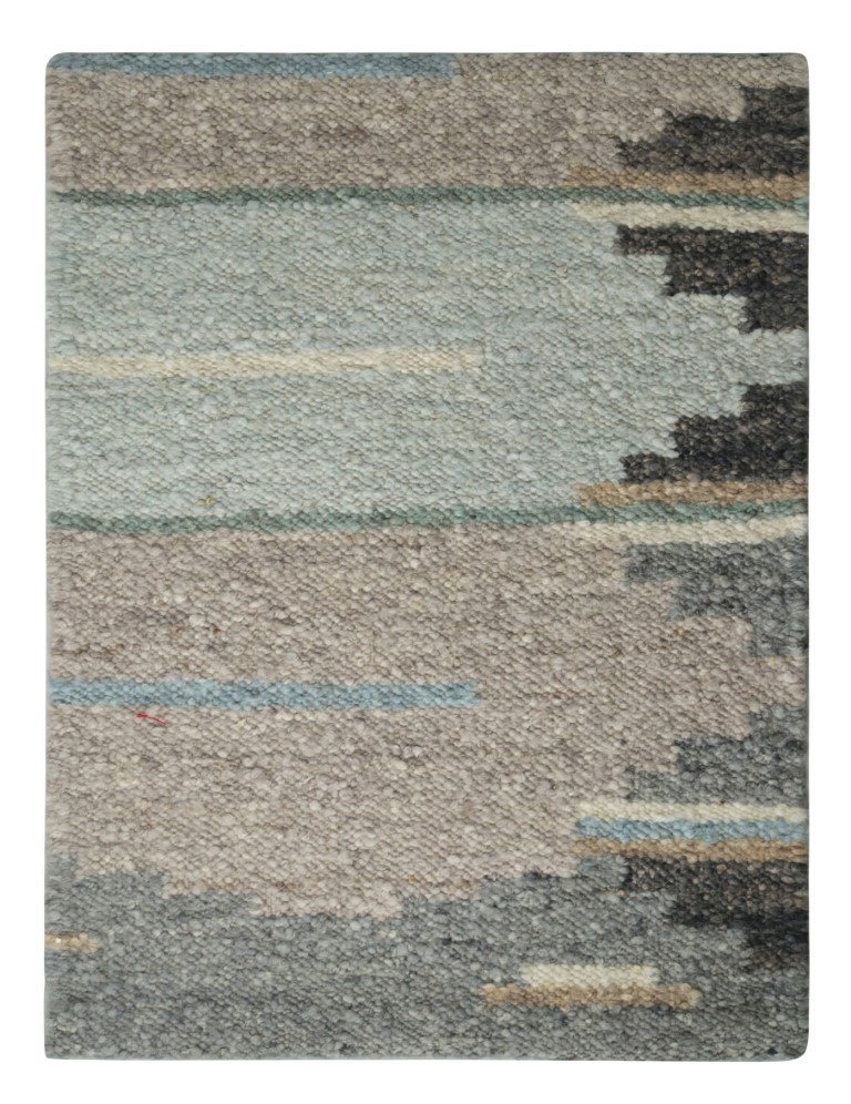 Scandinavian Flatweave Custom Rug Sample, Geometric