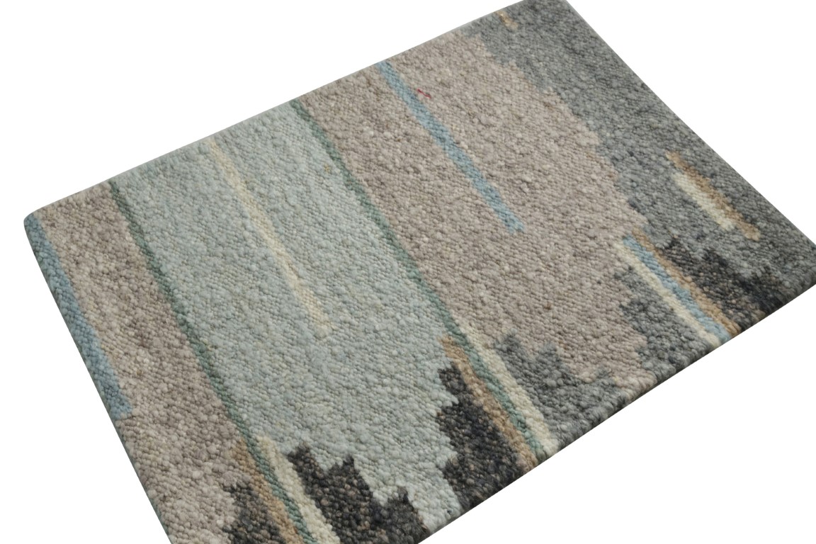 Scandinavian Flatweave Custom Rug Sample, Geometric