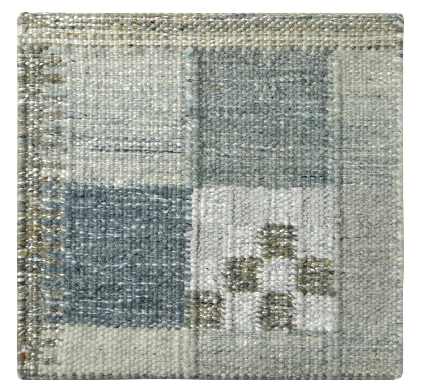 Swedish Flatweave Scandinavian Custom Rug Sample, Geometric