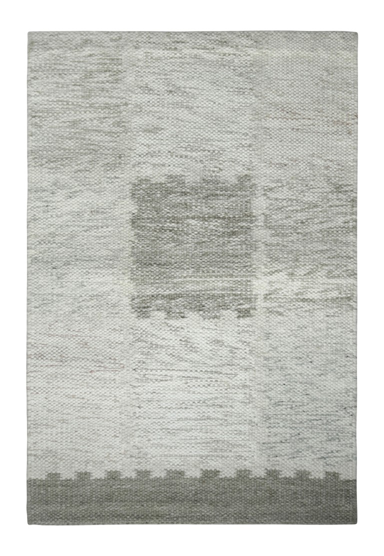 Swedish Flatweave Scandinavian Outdoor Custom Rug Sample, Geometric