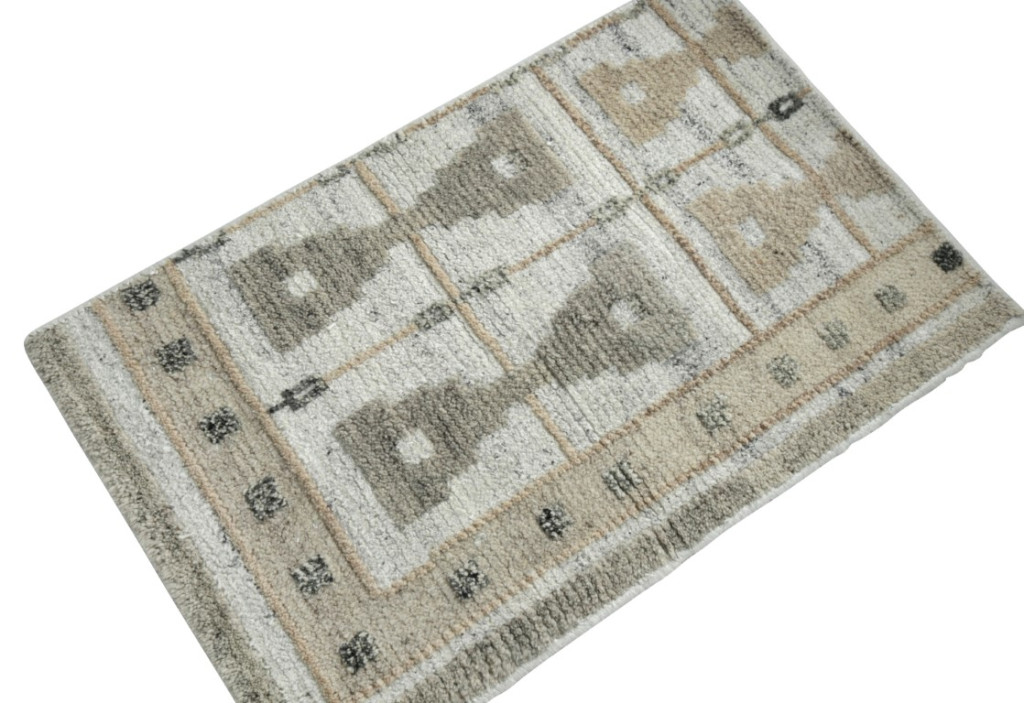 Scandinavian Flatweave Custom Rug Sample, Striped