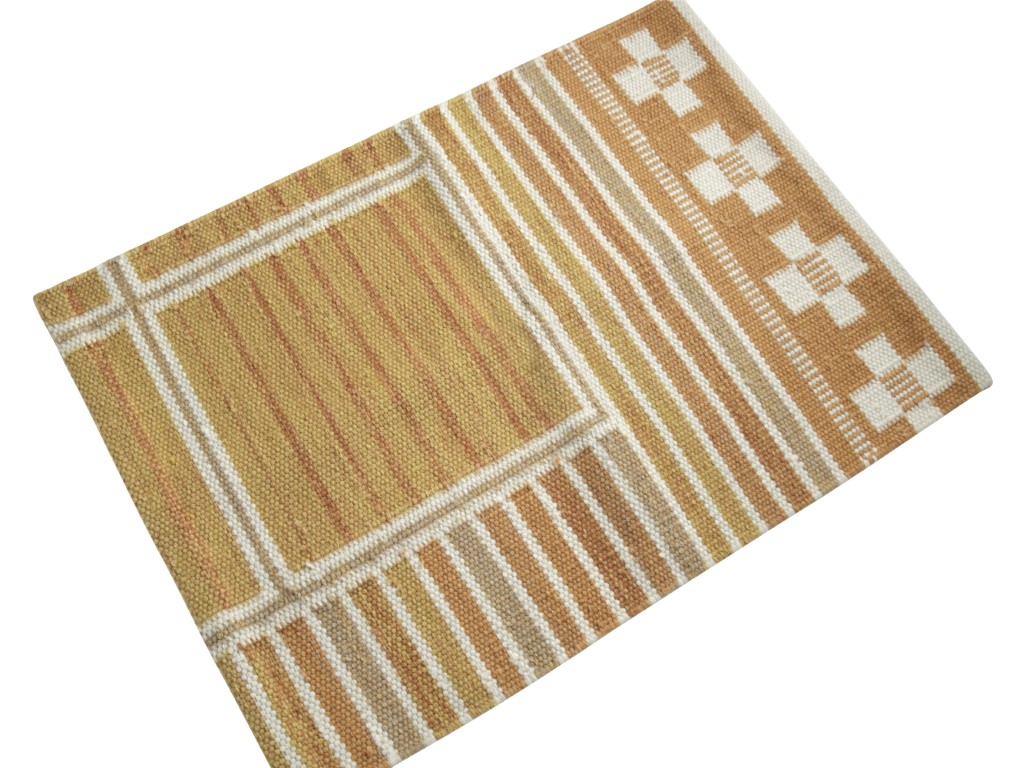 Scandinavian Flatweave Custom Rug Sample, Geometric