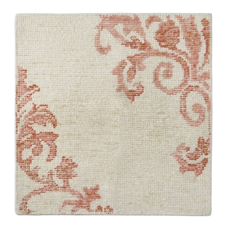 Modern Floral Custom Rug Sample