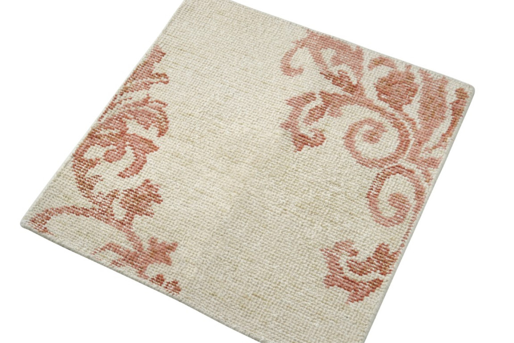 Modern Floral Custom Rug Sample