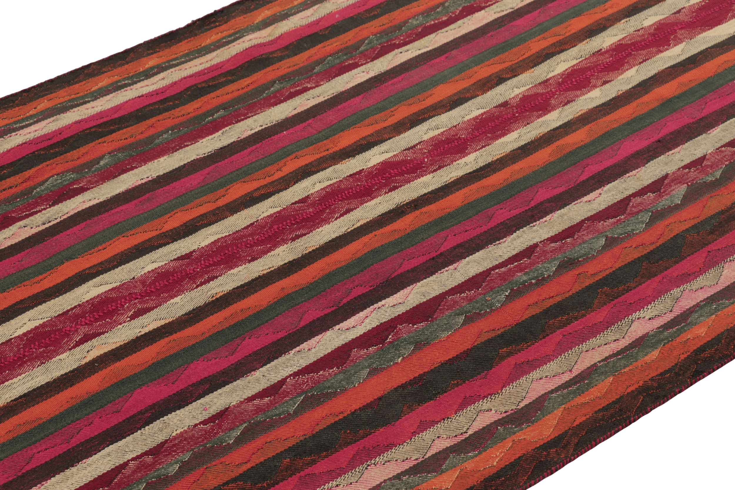 Vintage Qashqai Persian Kilim