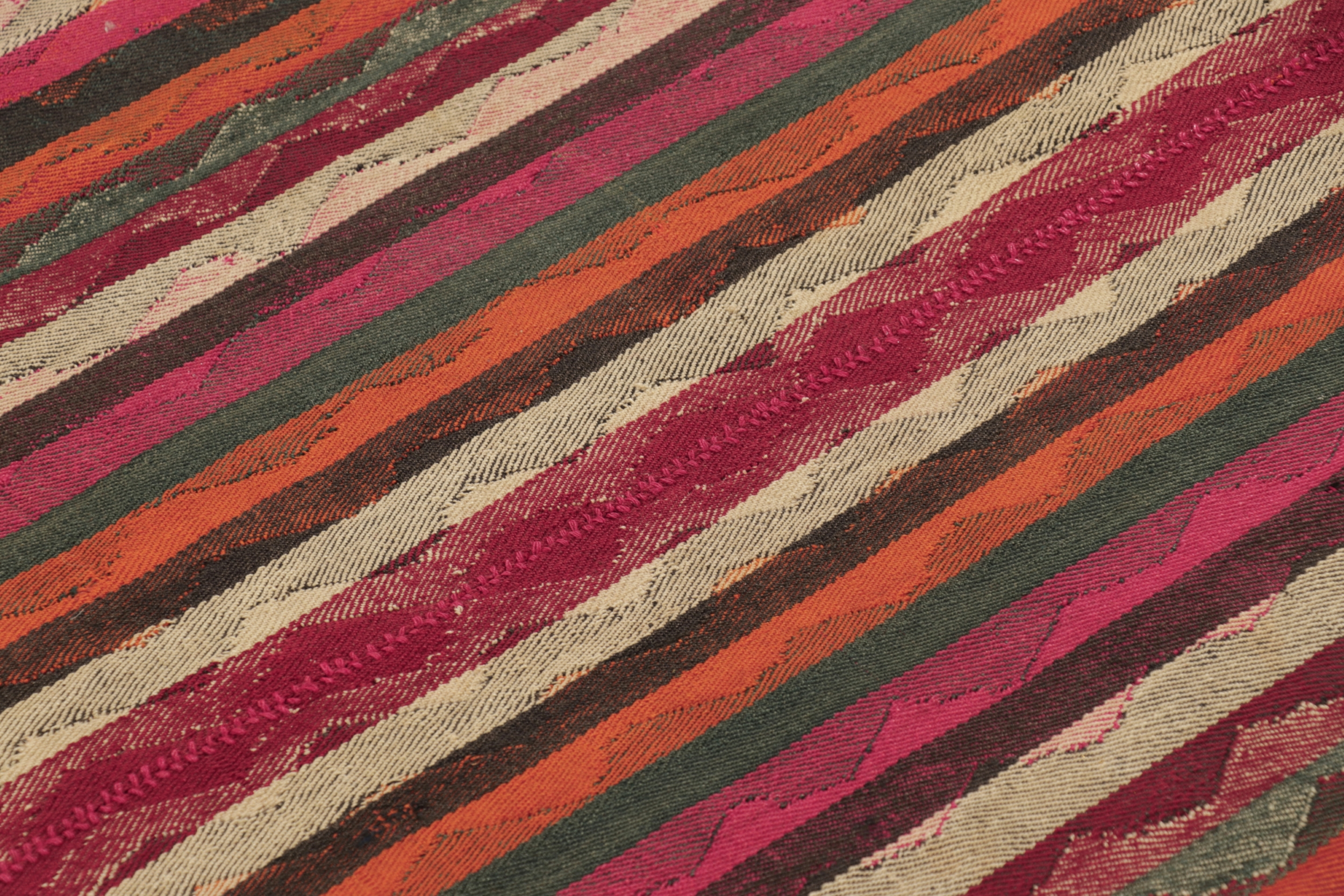 Vintage Qashqai Persian Kilim