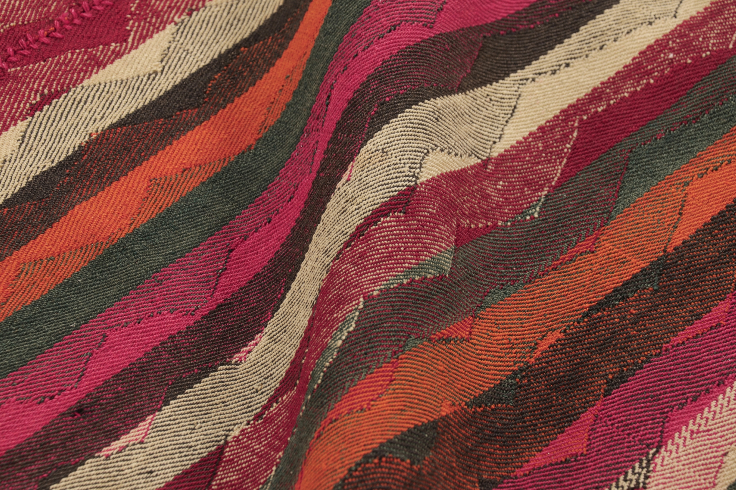 Vintage Qashqai Persian Kilim