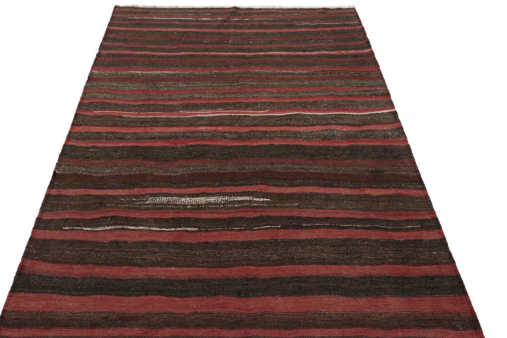 Vintage Shahsavan Striped Kilim