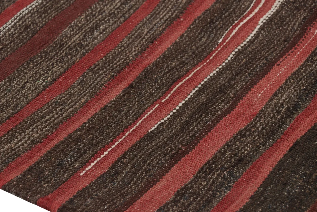 Vintage Shahsavan Striped Kilim