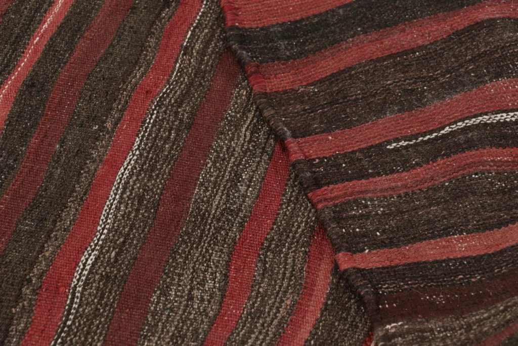Vintage Shahsavan Striped Kilim