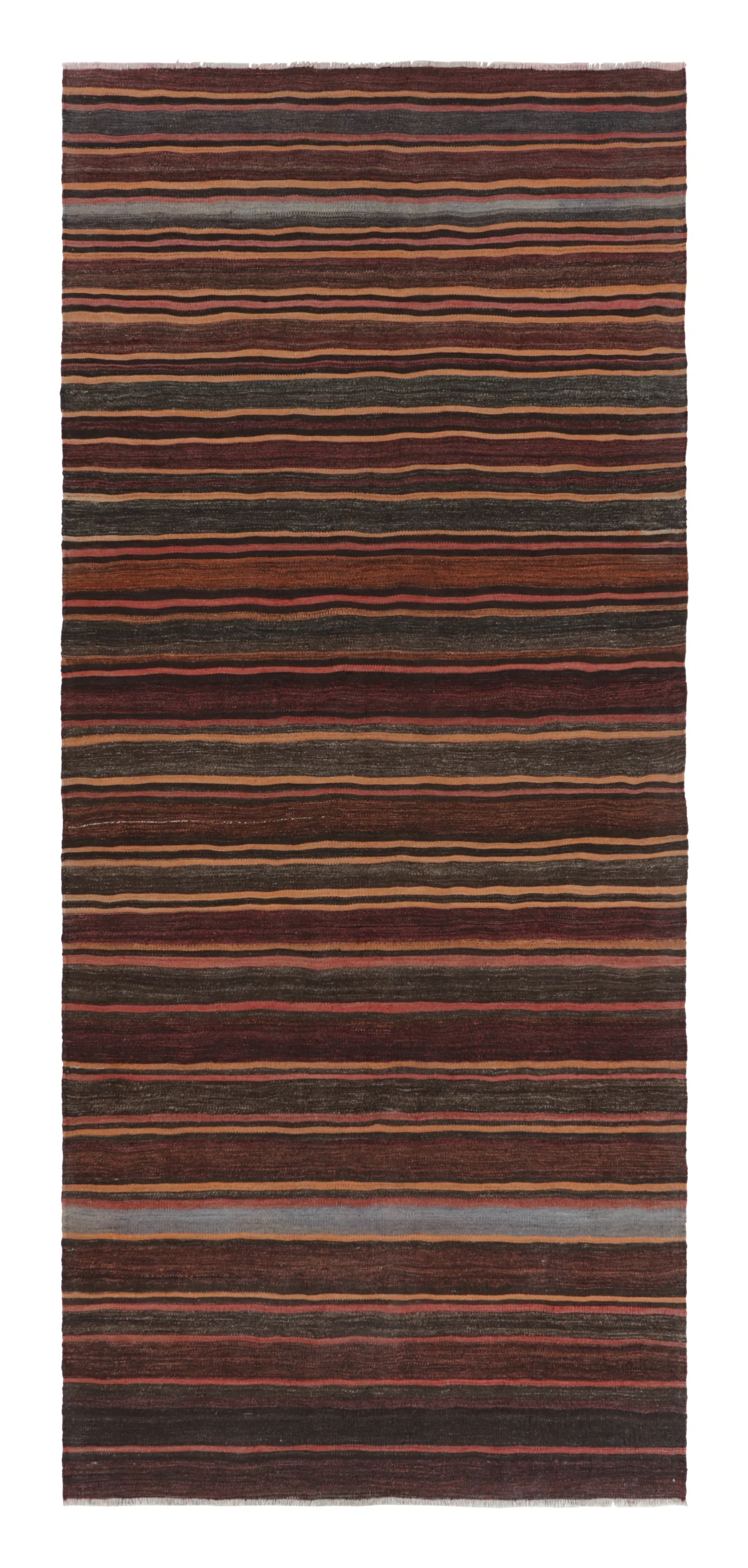 Vintage Shahsavan Striped Kilim