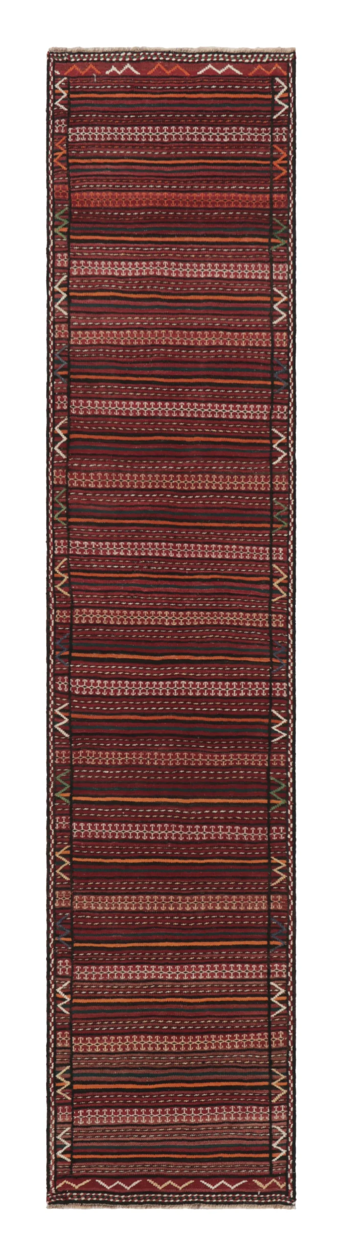 Vintage Ghochan Striped Kilim